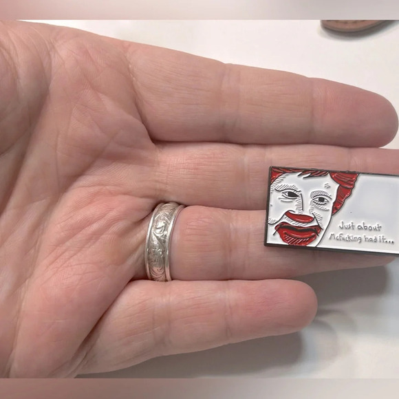 McDonald’s - Just About Mc****** Had it - Accurately Beautiful  Funny Pin - 🍔🤡 - Picture 4 of 4